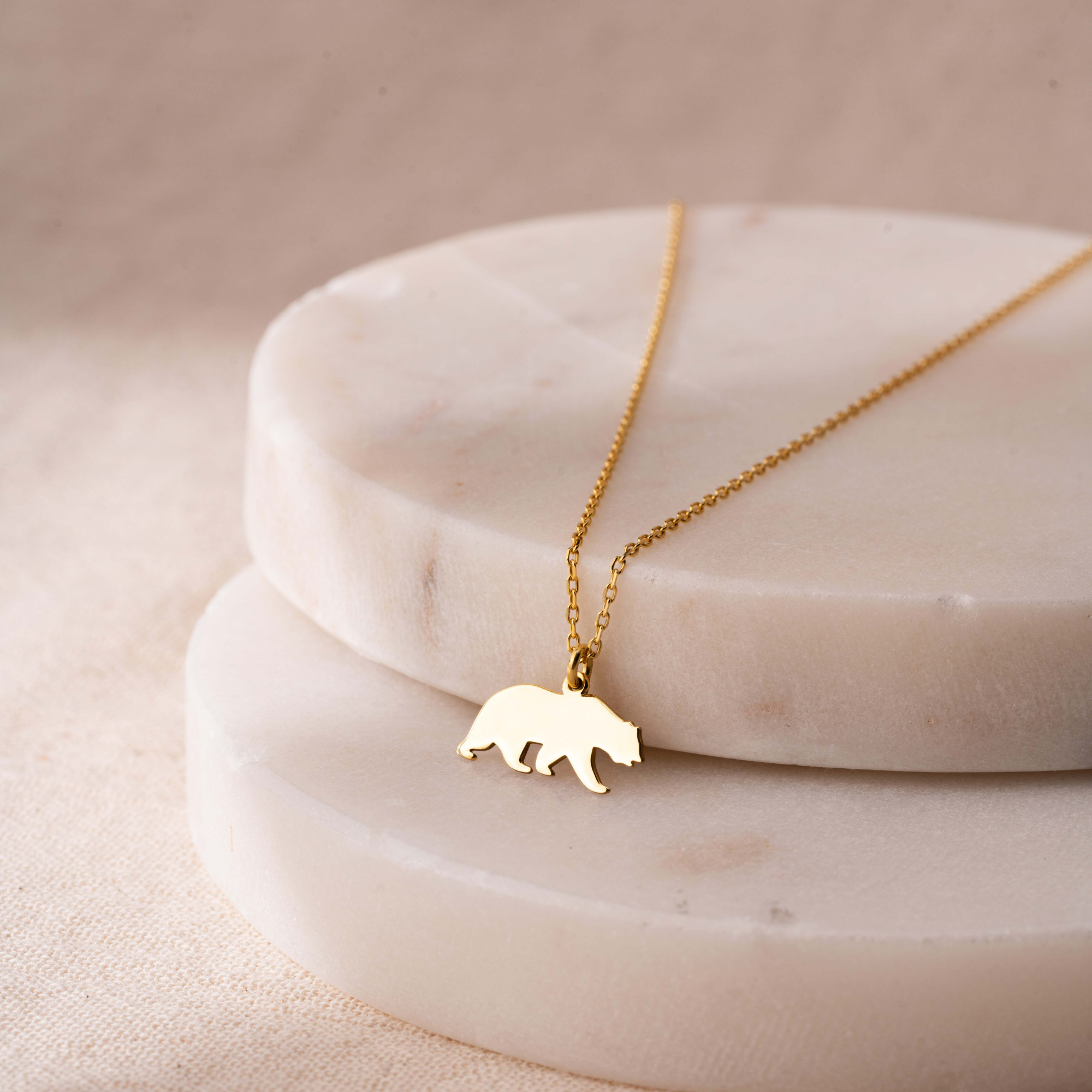 Bear Necklace – UXV Jewelry