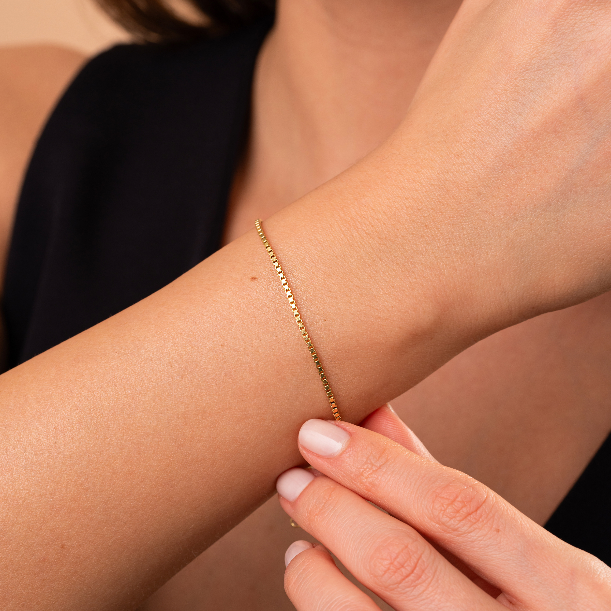 Box Chain Bracelet – UXV Jewelry