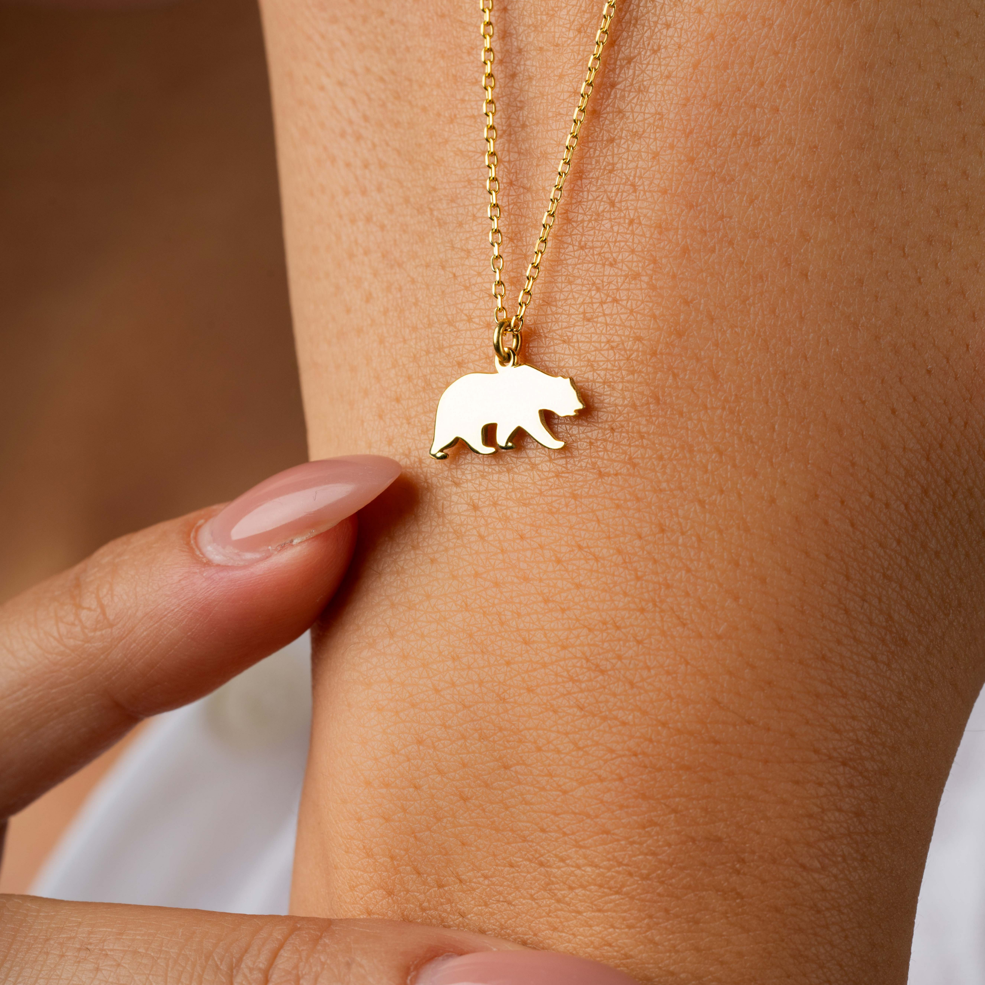 Bear Necklace – UXV Jewelry