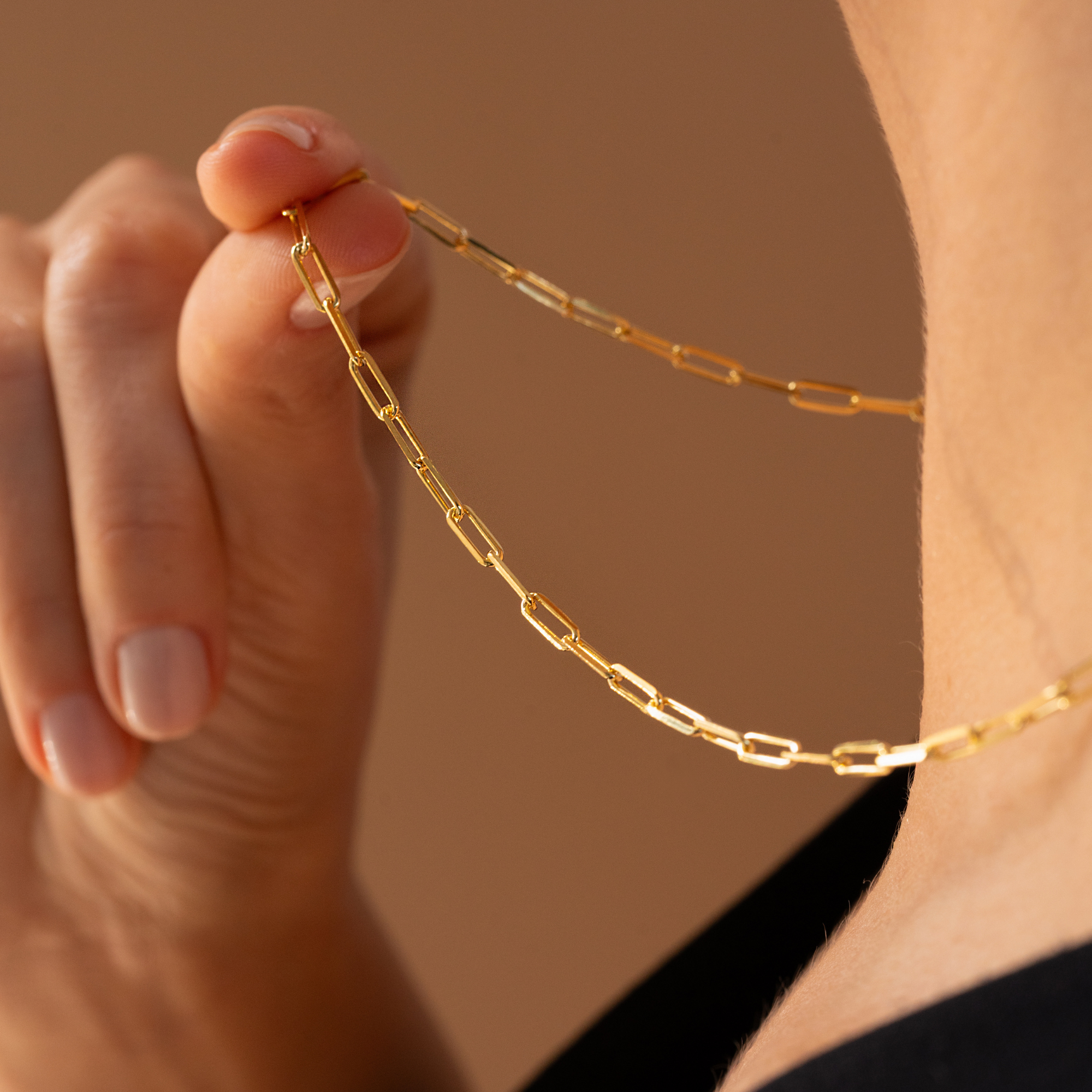 Paperclip Chain Necklace – UXV Jewelry