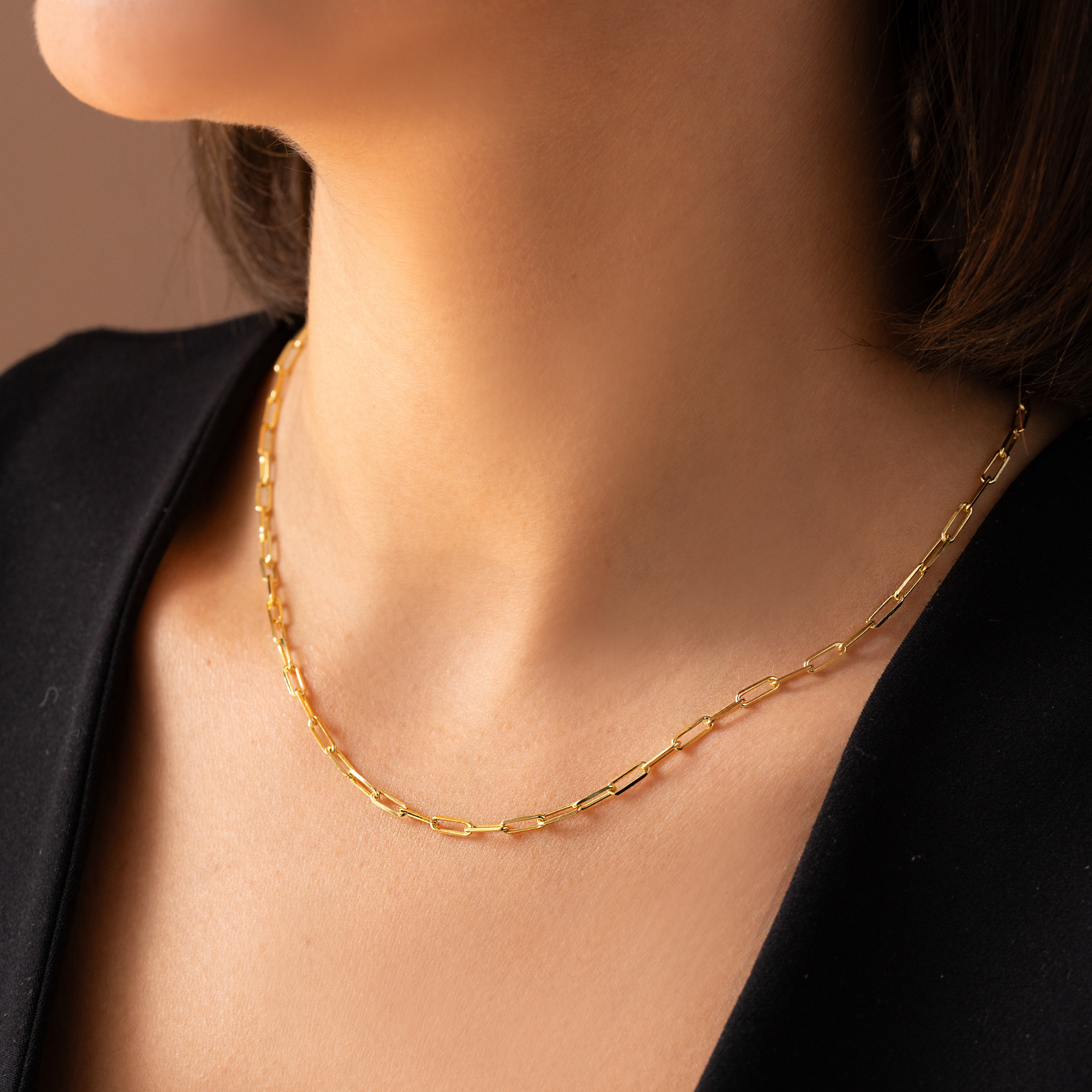 Paperclip Chain Necklace – UXV Jewelry