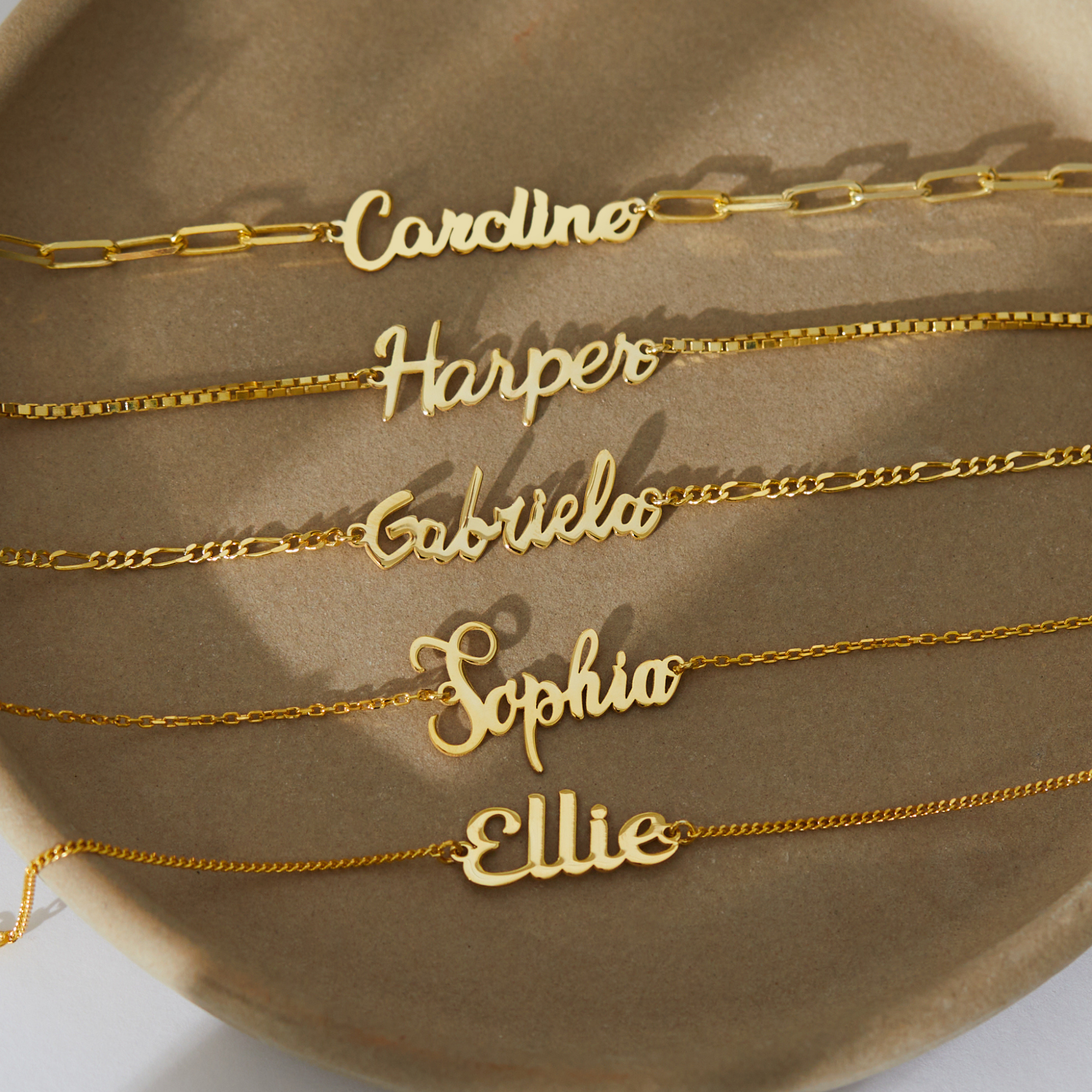 Custom Name Bracelet – Box Chain | UXV Jewelry