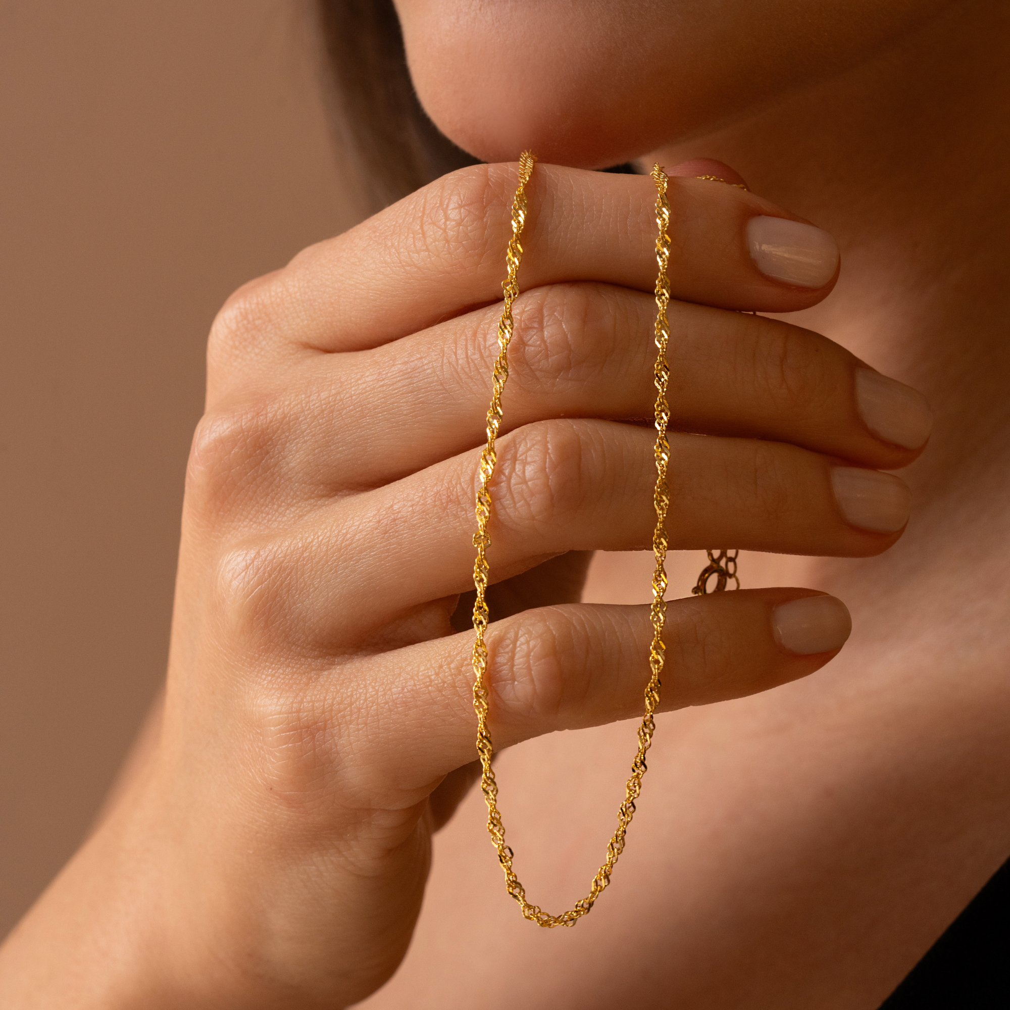 Twist Chain Necklace – UXV Jewelry