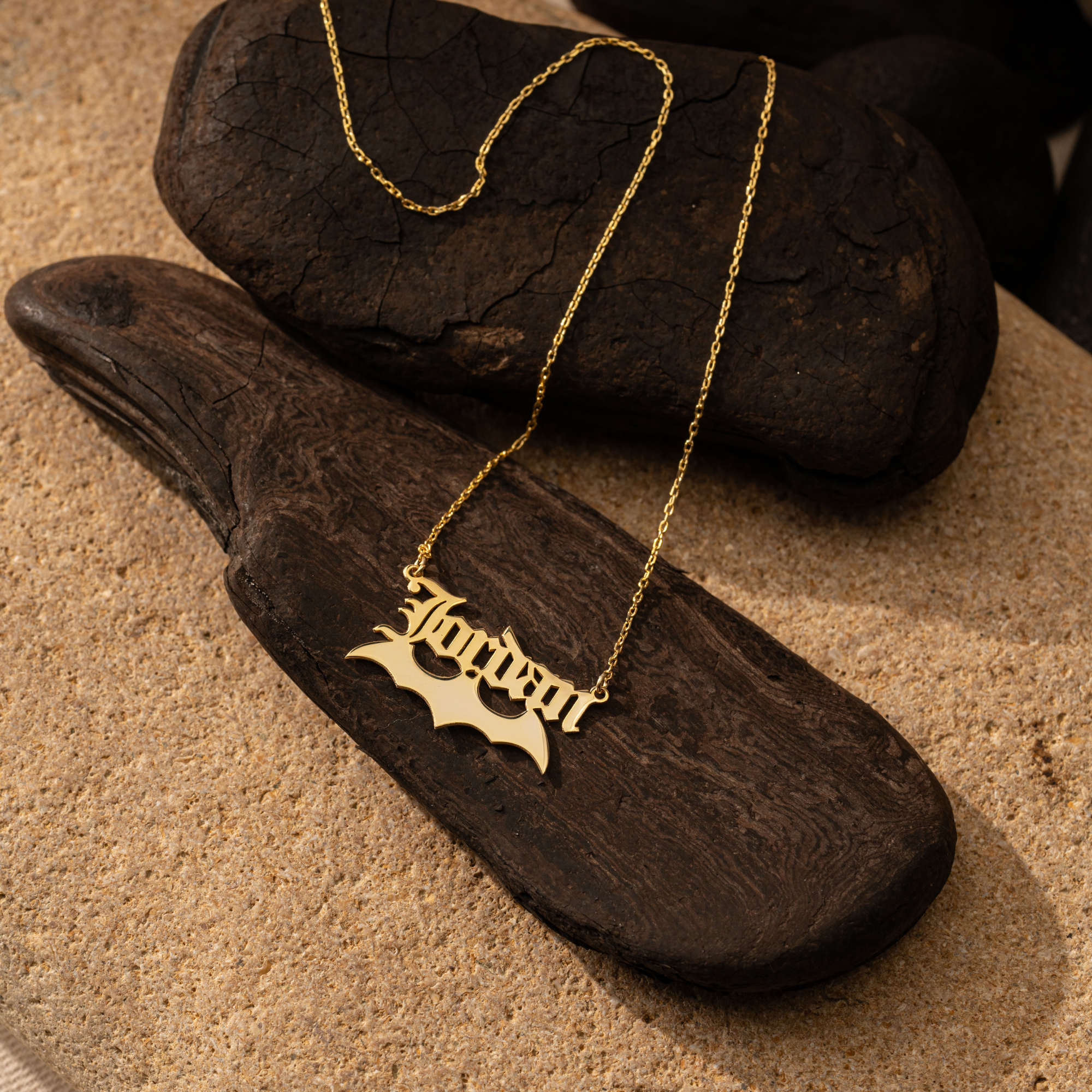 Personalized Halloween Necklace – Custom Gothic Jewelry by UXV