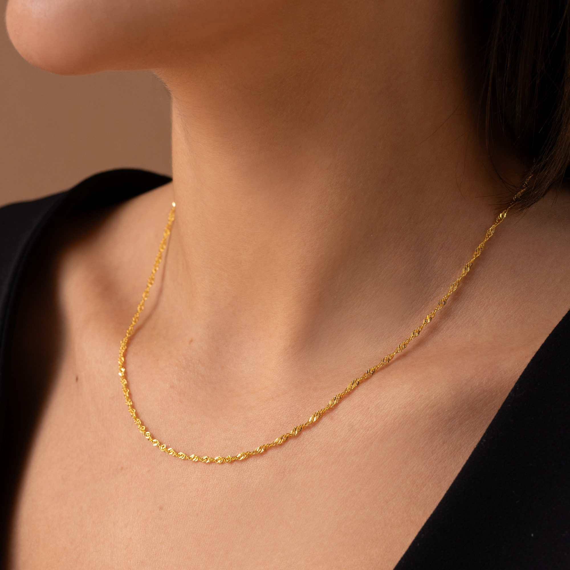 Twist Chain Necklace – UXV Jewelry
