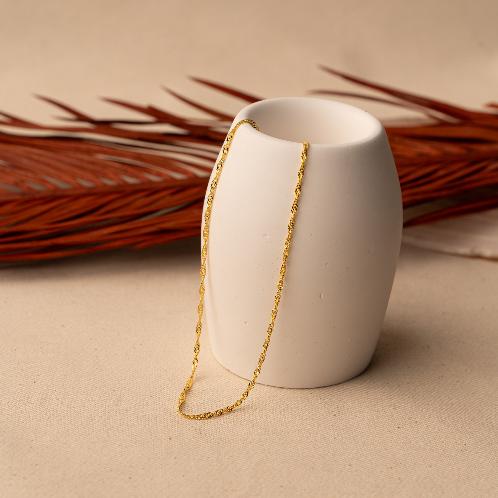 Twist Chain Necklace – UXV Jewelry