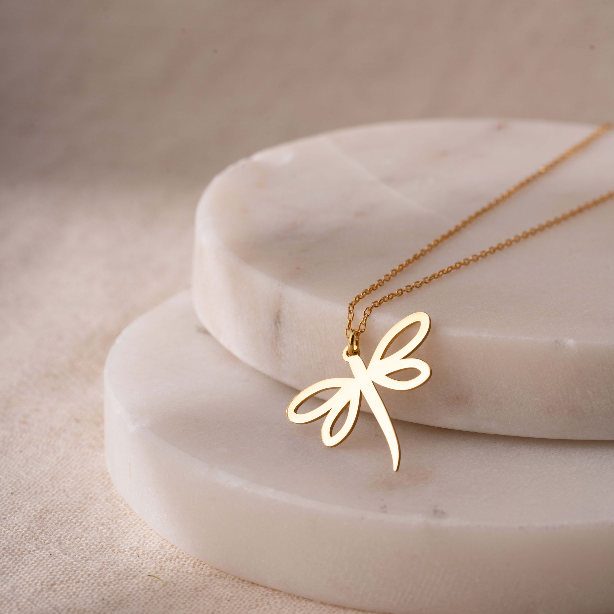 Dragonfly Necklace – UXV Jewelry
