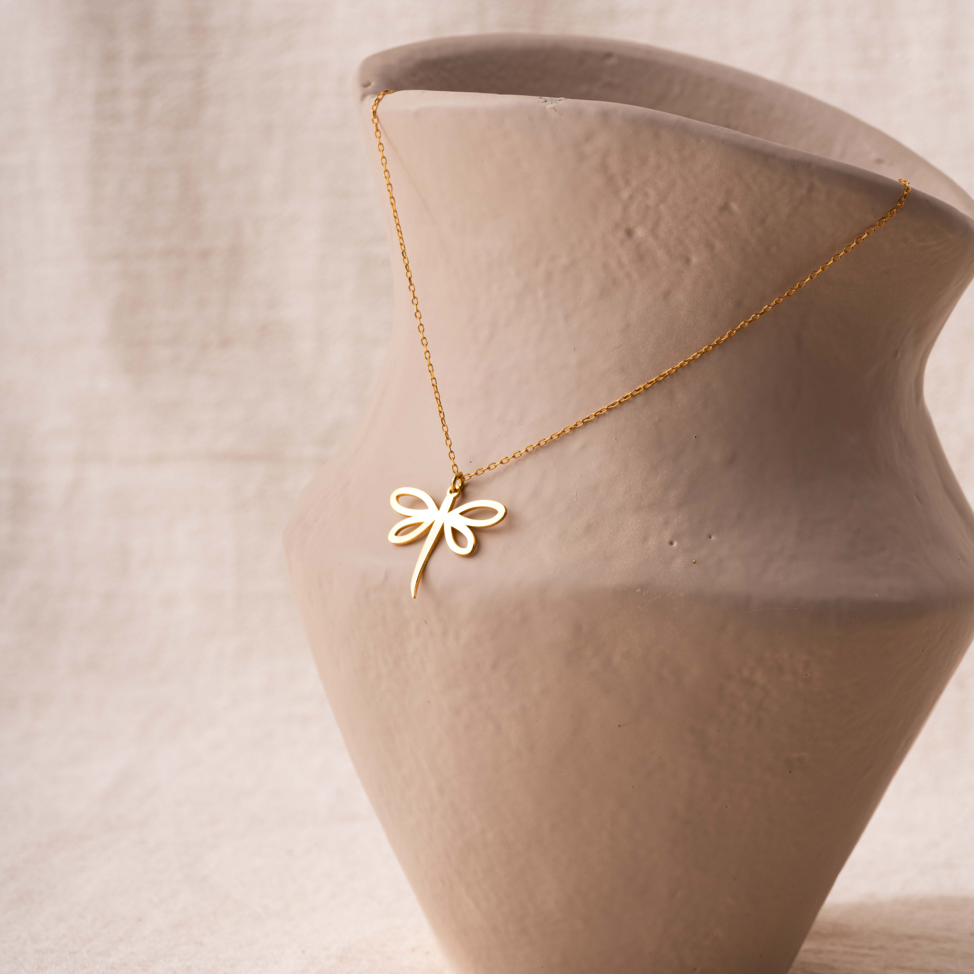 Dragonfly Necklace – UXV Jewelry