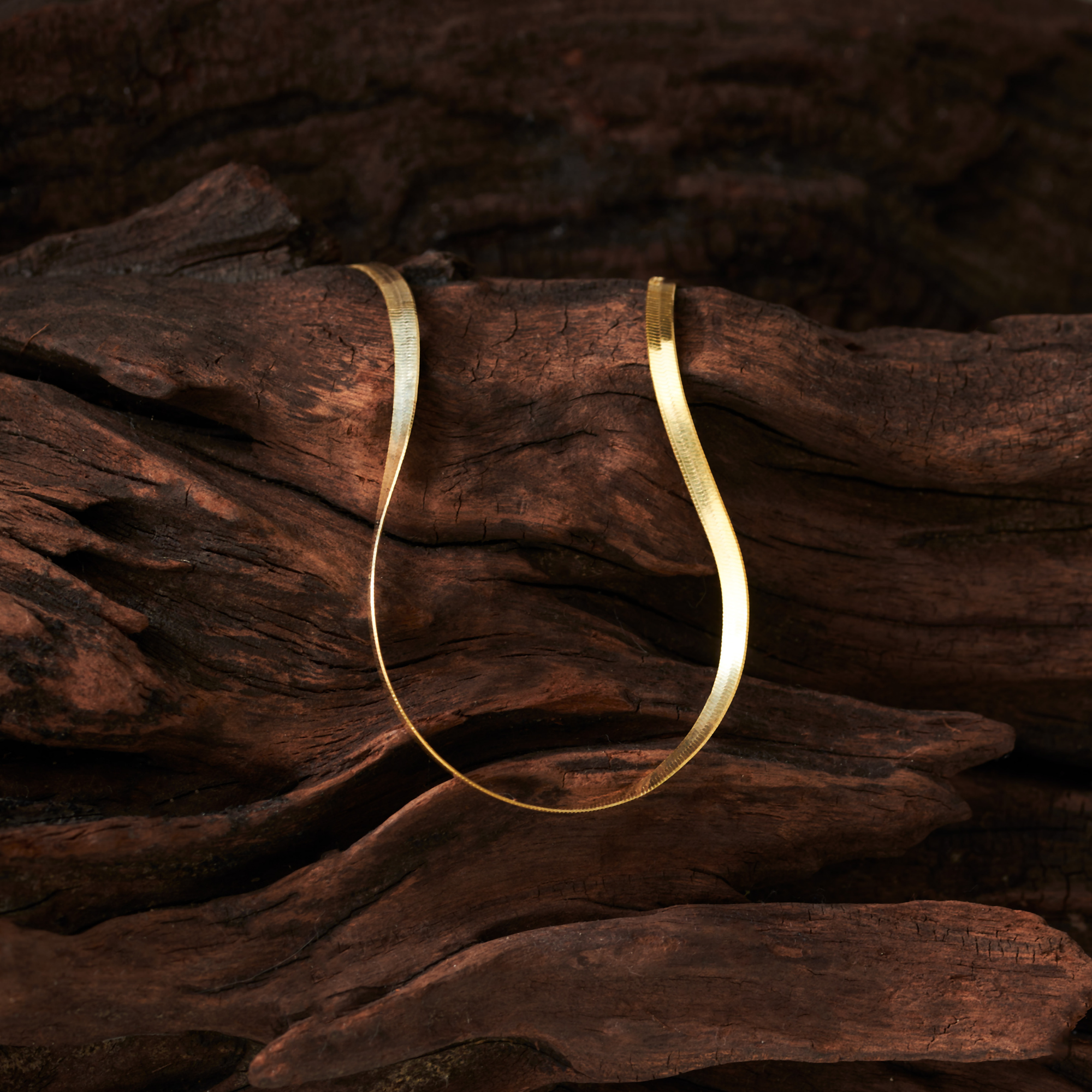 Herringbone Snake Chain Necklace – UXV Jewelry