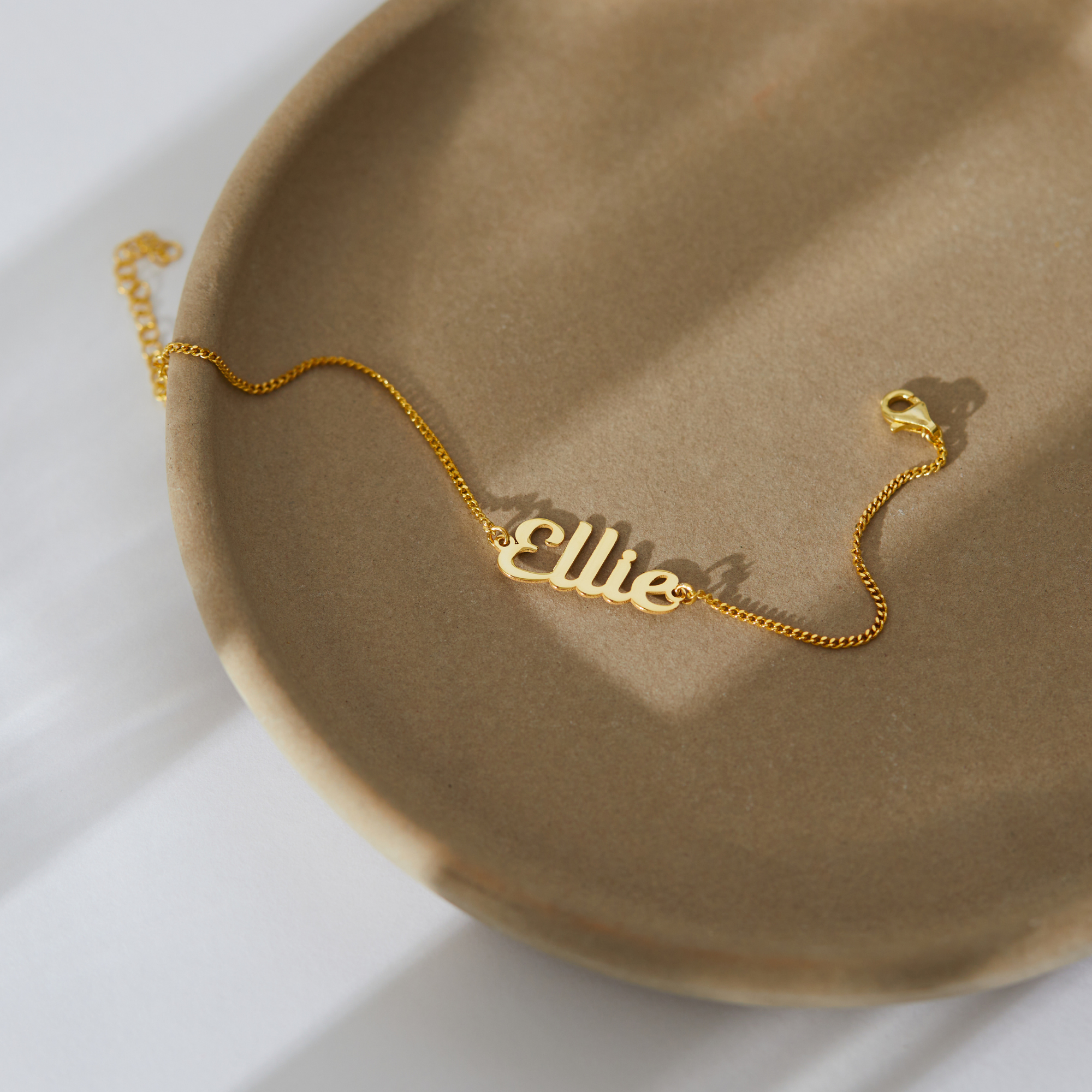 Custom Name Bracelet – Box Chain | UXV Jewelry