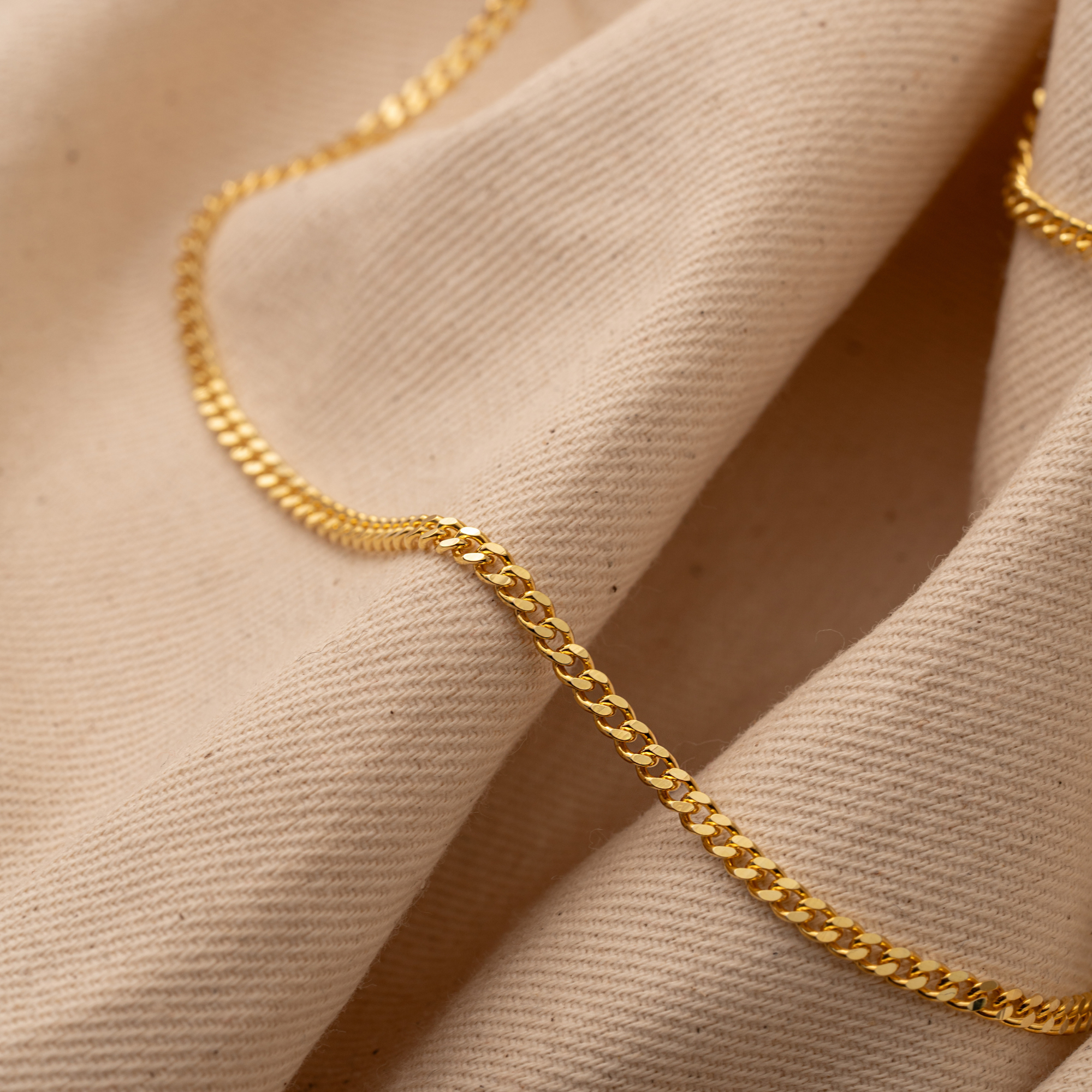 Thick Curb Chain Necklace – 2.10 mm | UXV Jewelry