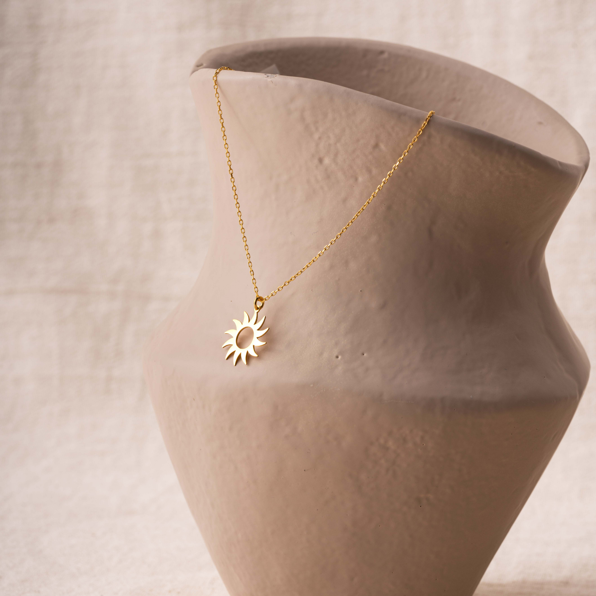 Sun Necklace – UXV Jewelry