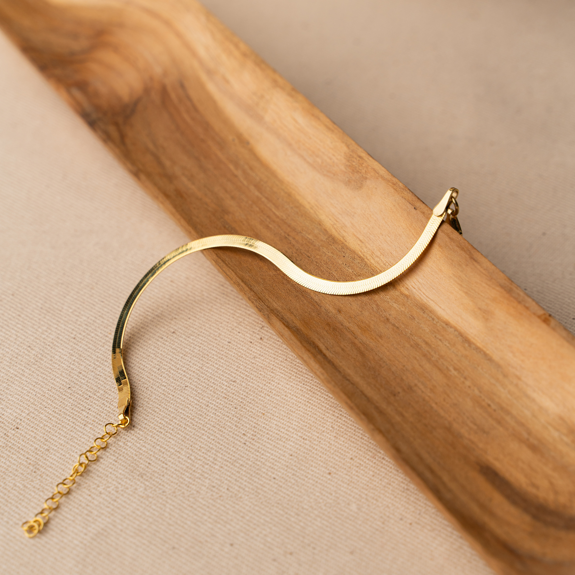Snake Herringbone Bracelet – UXV Jewelry