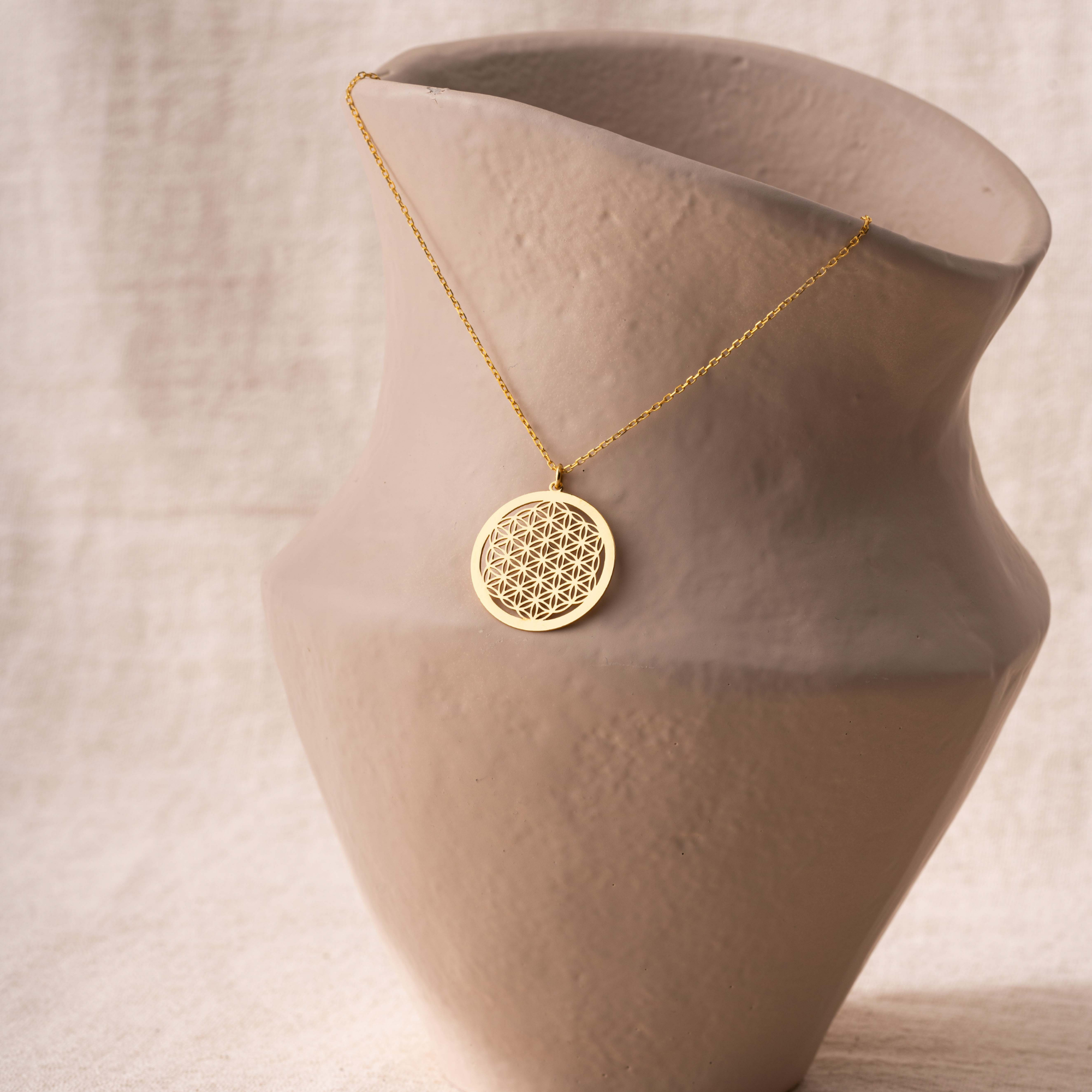 Flower of Life Necklace – UXV Jewelry
