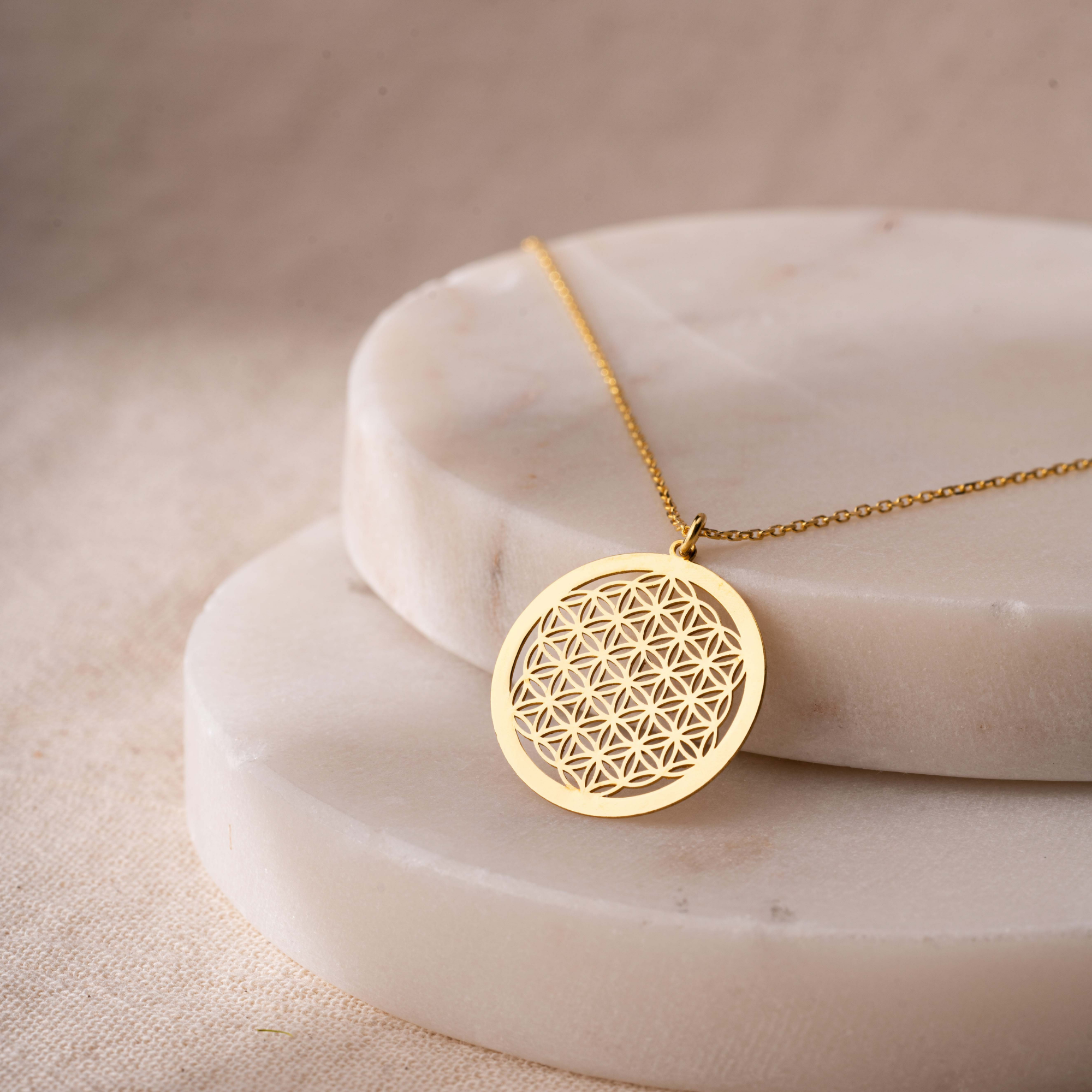 Flower of Life Necklace – UXV Jewelry