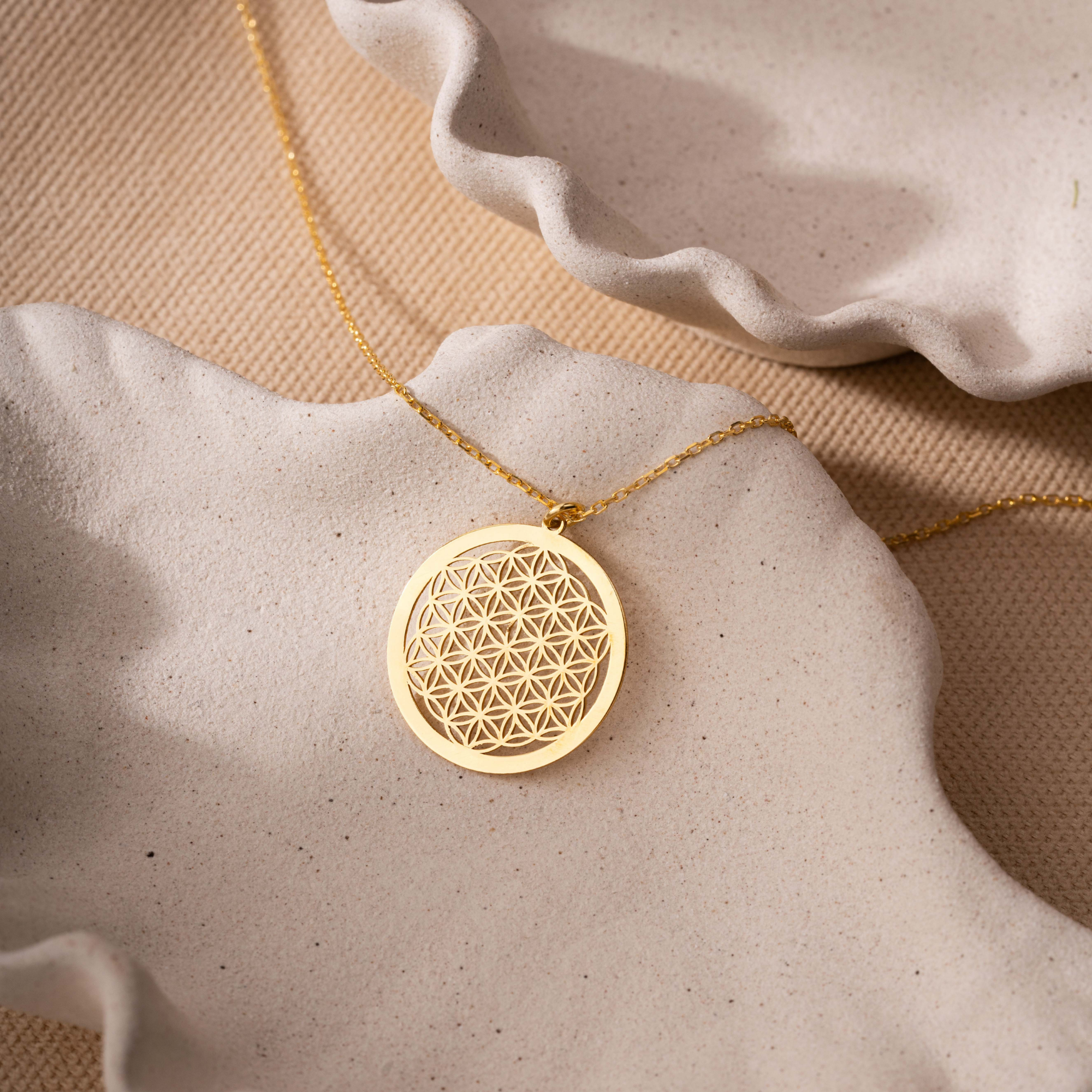 Flower of Life Necklace – UXV Jewelry