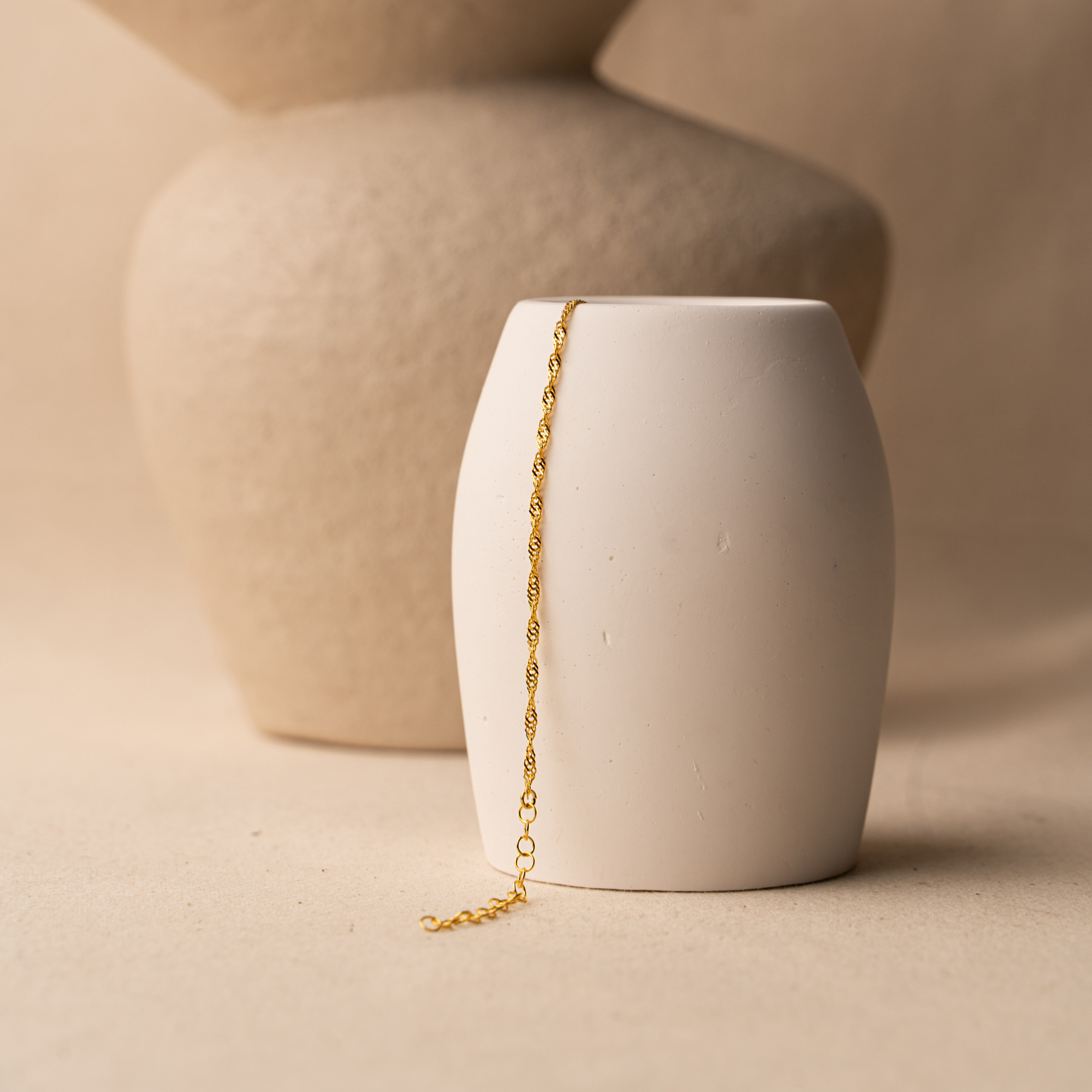 Twist Chain Bracelet – Elegant & Timeless | UXV Jewelry