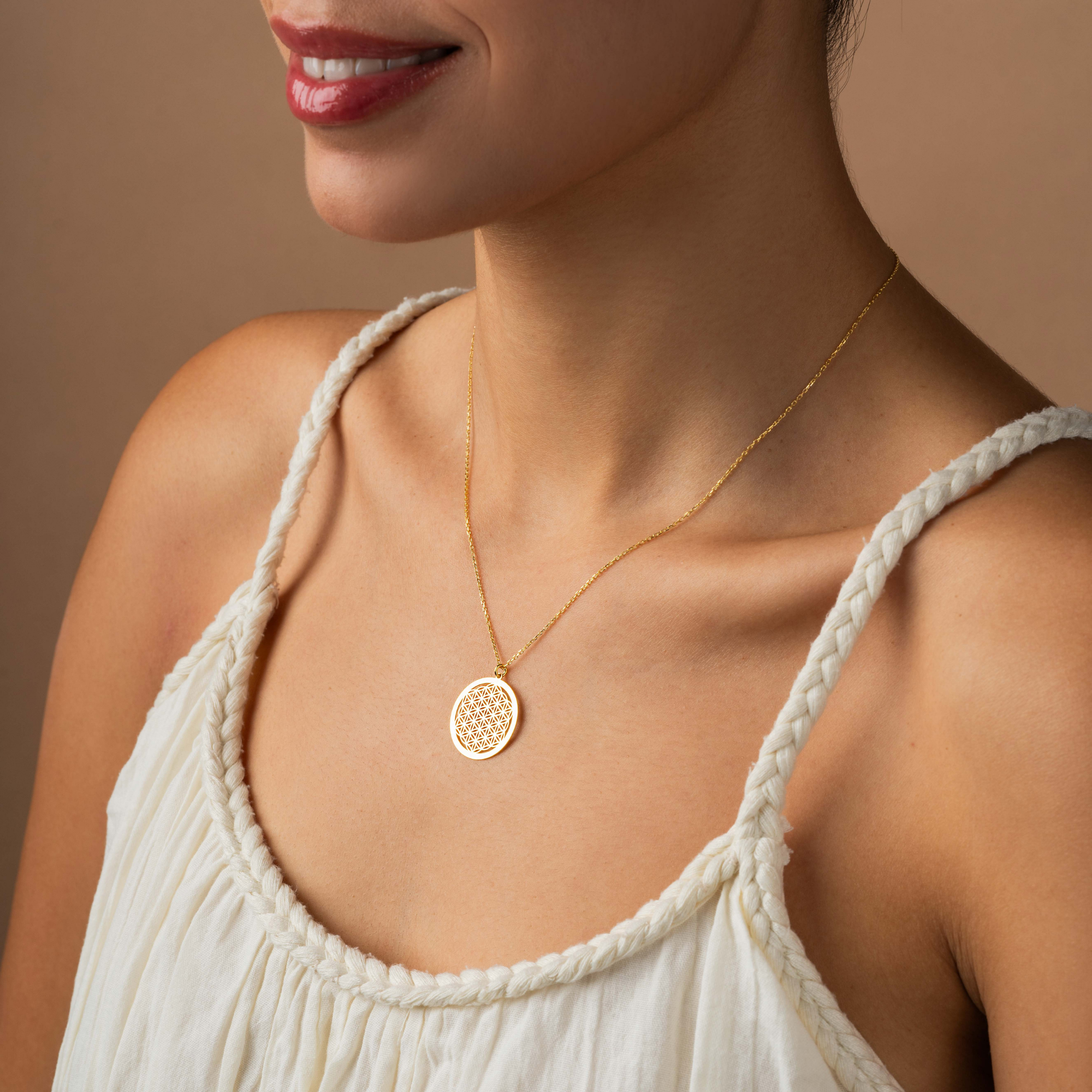 Flower of Life Necklace – UXV Jewelry