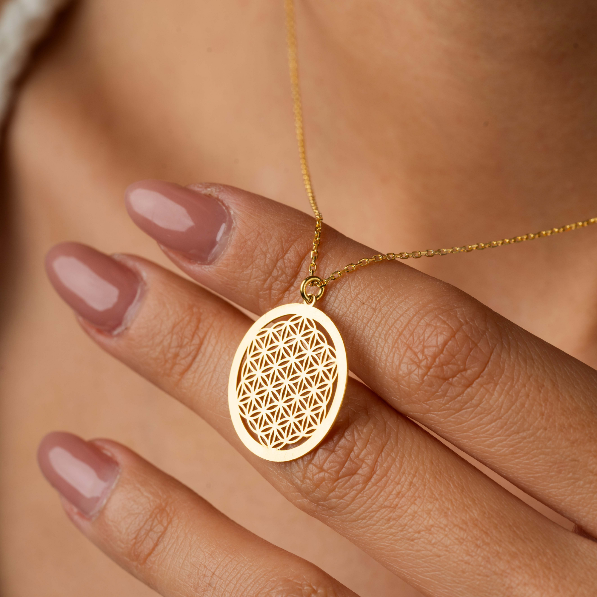 Flower of Life Necklace – UXV Jewelry