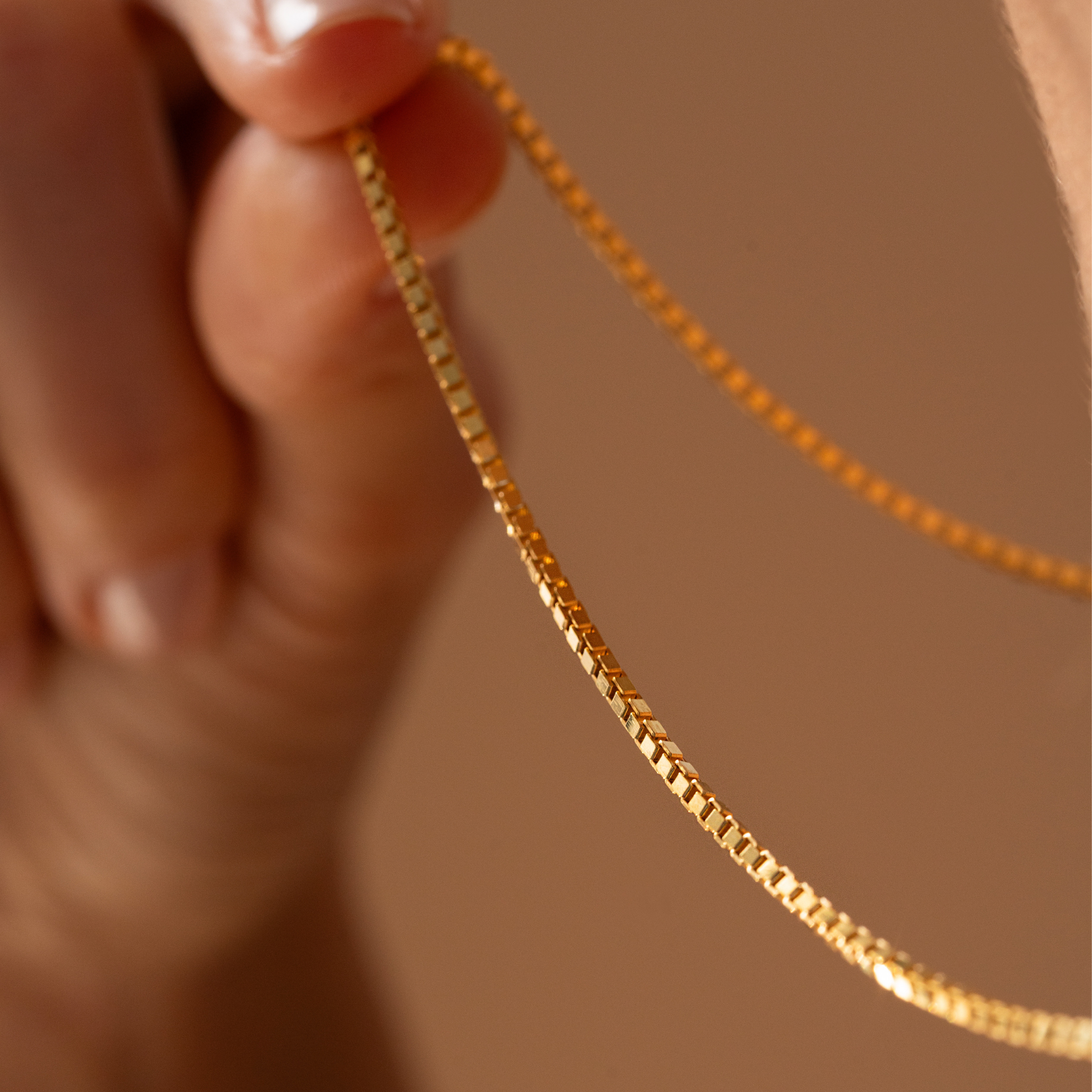 Box Chain Necklace – UXV Jewelry