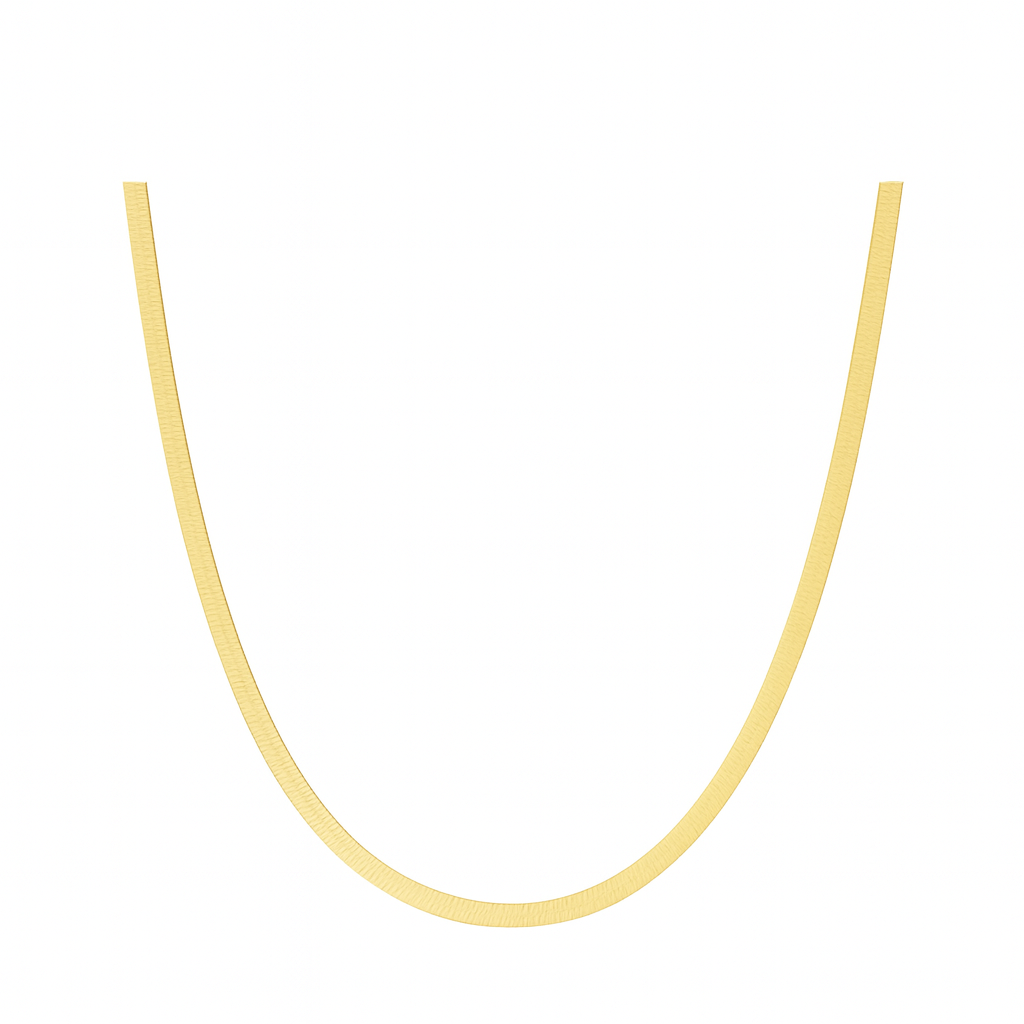 Herringbone Snake Chain Necklace – UXV Jewelry