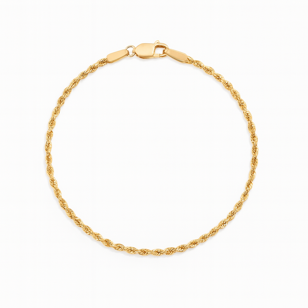 Twist Chain Bracelet – Elegant & Timeless | UXV Jewelry