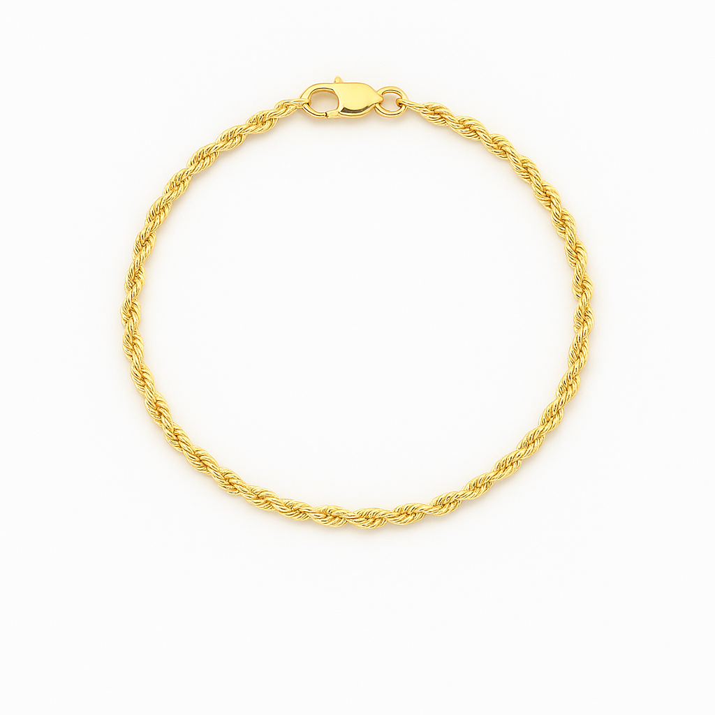 Rope Chain Bracelet – Bold & Timeless | UXV Jewelry
