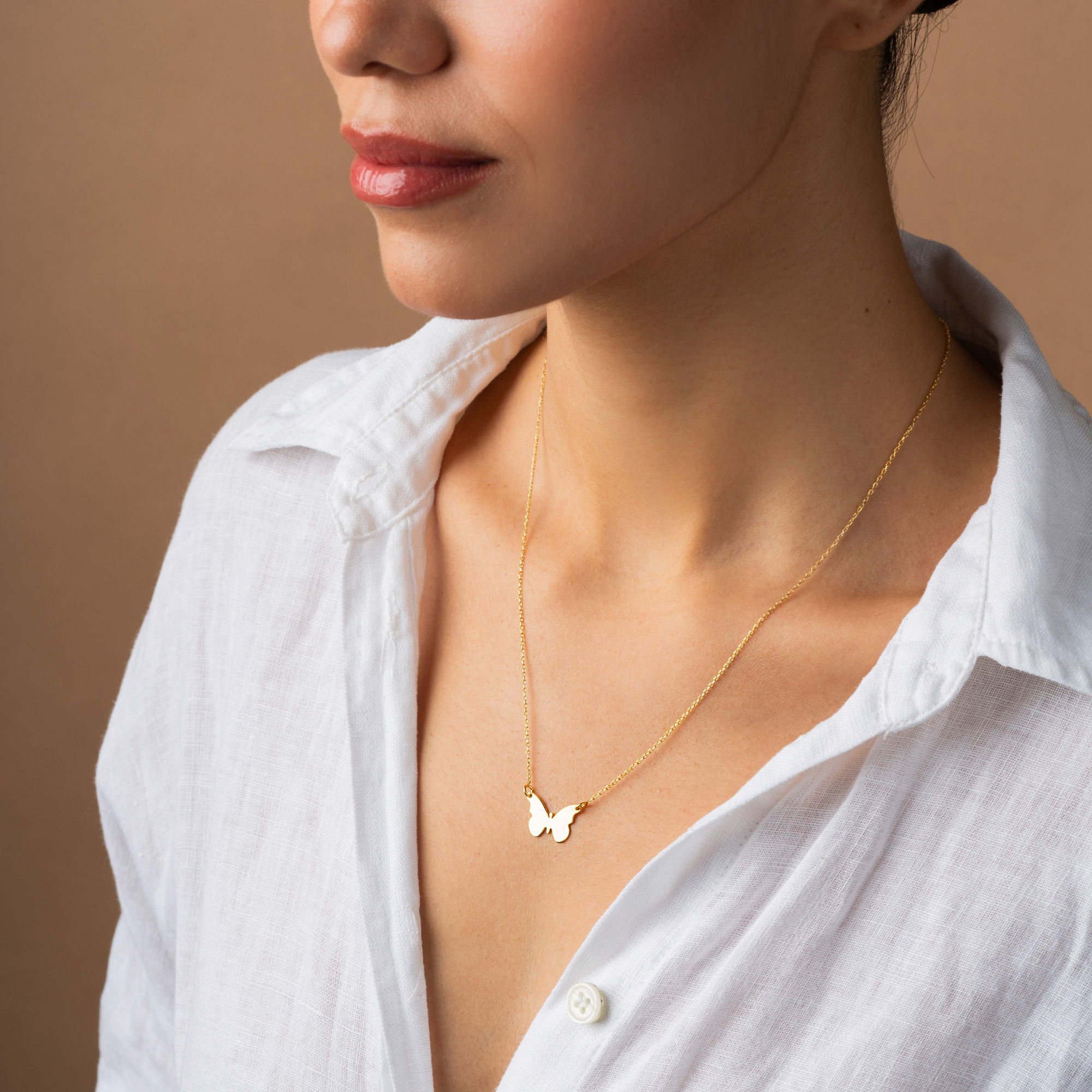 Butterfly Necklace – UXV Jewelry