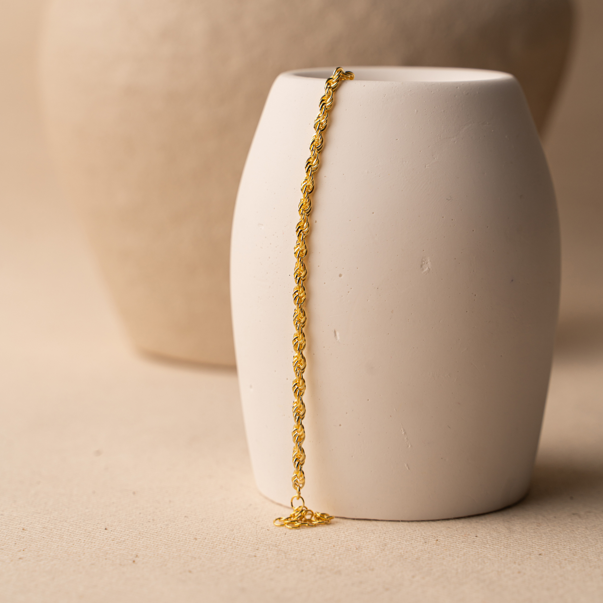 Rope Chain Bracelet – Bold & Timeless | UXV Jewelry