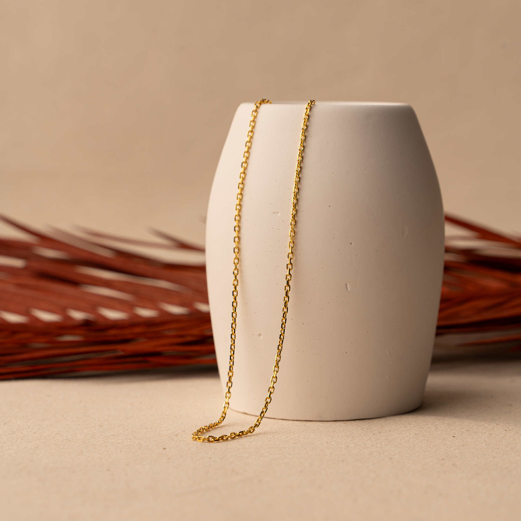 Dainty Cable Chain Necklace – UXV Jewelry