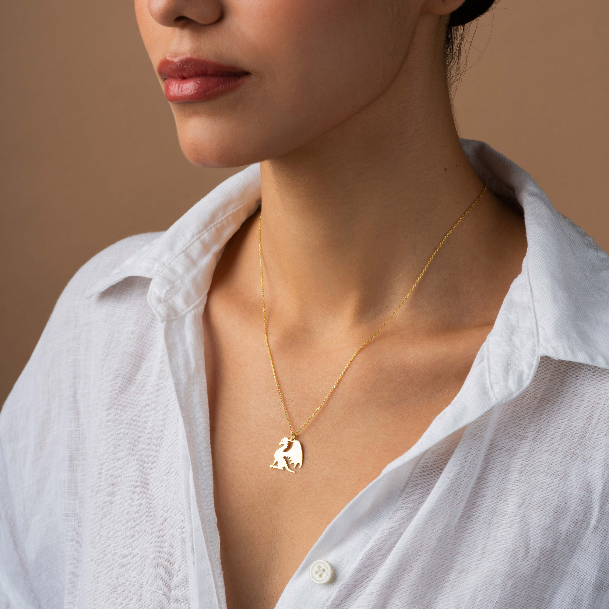 Dragon Necklace – Mythical Jewelry | UXV Jewelry